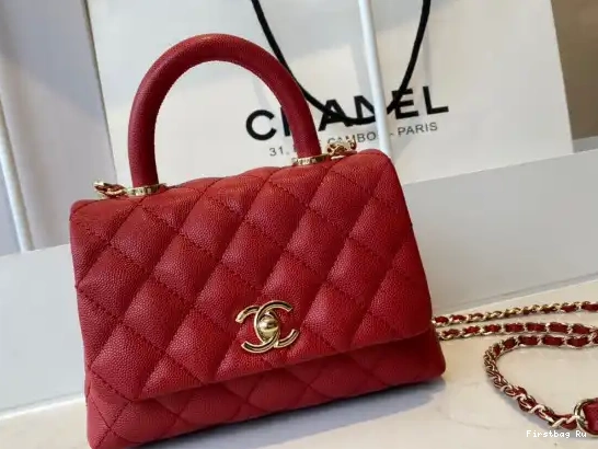 Firstbag Ru FLAP MINI WITH BAG CHANEL HANDLE TOP 0612